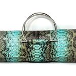 Salvatore Ferragamo Ferragamo Exotic Python Ring Clutch – Rare Collector’s Piece Photo 0