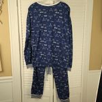 Harry Potter Wizarding World Of  Womens Navy Pajamas‎ Medium Photo 1