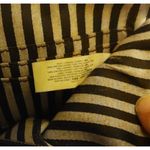 Kate Spade White Leather Crossbody Bag With Striped Lining & Turn Lock Closure Photo 6