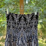 Free People  Thinking Of You Printed Strapless Jumpsuit Blue Size XS Photo 4