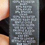 Nicole Miller Nicole By NWT Blue Black W Gold Brown Feather Prints SZ 8 Photo 11