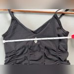 Free People Good Karma Ruched Tank Top in Black Size XS Photo 4