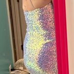 Windsor Sequin Homecoming Dress Photo 2