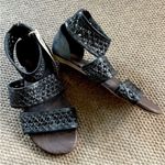 NWT ROAN Bed Stu Leather Clio Woven
Sandals Black Size 9 Photo 3