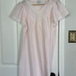 Gillian O’Malley lace trim short sleeve vintage nightgown Pink Size M Photo 7