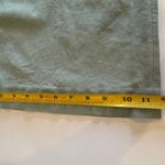 Calvin Klein  Womens Green Linen Trouser Pleated Front Straight Leg Pants 12 Minimalist   Photo 9