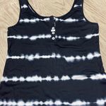 Black tye dye tank Size M Photo 0
