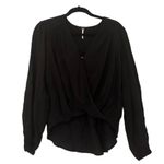 Free People  Check On It Wrap Top Photo 4
