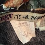 Vintage 90s Satin Floral Maxi Skirt WhimsiGoth Grunge Country Boho Size Medium Black Photo 1