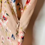 Velvet Tees Velvet Pink Floral A Line Midi Dress Sz ? Small Photo 11