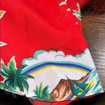 Vintage Hilo Hattie Hawaiian Dress Aloha Floral Red Maxi Dress Hawaii Dress Size M Photo 6