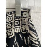 Ilyse Hart LTD Womens 6 Black Pineapple Wrap Skirt Photo 2