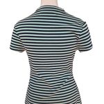 Free People  Striped Mock Neck Mini Dress Photo 4