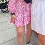 ZARA  pink Swirl dress Photo 2