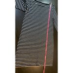 Garnet Hill  Striped Casual Dress Size 8 Blue‎ White Boatneck Nautical Preppy Photo 10