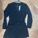 ZARA Black Cocktail Skort Dress Photo 2