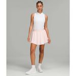 Lululemon Court Rival High-Rise Athletic Skirt Size 2 Long Strawberry Milkshake Photo 1