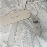 Anthropologie NWT  X Flat White Plunge Slim Maxi Dress White Pace Halter Neck 3X Photo 9