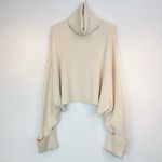 Solace London  Nosara Extended Cuffed Sleeve Turtleneck Sweater US Size 6 Photo 4