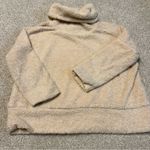 Tuckernuck  Rollins Funnel Neck Pullover Cream Teddy Fleece‎ Sherpa Women’s XS Photo 3