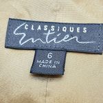 Classiques Entier  Nordstrom‎ Wool Lightweight LengthTrench Coat Dress Tan Size 6 Photo 3