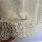 ZARA Crochet Tie waist Dress medium Cottagecore Photo 4