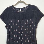 Torrid  Black and Gray Print Mini Dress Size 1X Photo 2