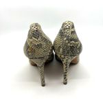 Coach Teddie Snake Print Leather Pumps Women's 8.5 US Photo 5