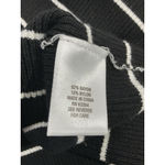 Womans DB Size 2x Navy White Stripe Pullover Long Sleeve Sweater Photo 3