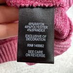 Torrid  Plus 2 2X Sweatshirt Super Soft Plush V-Neck Lace Pieced Sleeve Raglan Photo 5