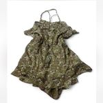 Hommage Floral Chiffon Romper Photo 4