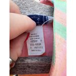 Vintage 80s Malouf Petite Bright Pastel Madras Plaid Dress with Pockets Size 8 Pink Size M Photo 2