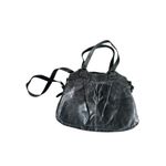 Patricia Nash Black Crackled Leather Satchel Crossbody bag Photo 5