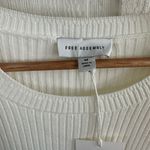 Free Assembly NWT Striped Ribbed Knit Dress Photo 1