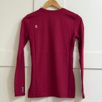 FIGS  Ribbed Longsleeve Underscrub in Deep Cranberry, Size X-Small Photo 9