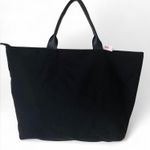 Victoria's Secret Victoria’s Secret Black Silver Sequin Bling Large Tote Weekender Bag Limited Ed. Photo 2
