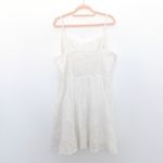 Old Navy  Womens Dress Size‎ XXL White Eyelet Boho Cottagecore Coastal Cowgirl Photo 5