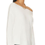 Lovers + Friends NWT  ALAYAH Off Shoulder Sweater White S Photo 0