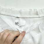 by the way. Women White Off Shoulder Long Sleeve Crop Top Size Small Photo 2