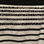 Halogen  skirt 10 Pencil mid length black white Photo 4