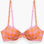 Savage X Fenty Gingham Remix Unlined Plunge Bra Photo 1