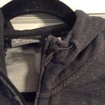 Puma womens zip front sweatshirt jacket hoodie black small S stretch athletic Photo 3