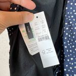 J. Crew Bikini Bottom Womens XL Navy Blue White Polka Dot Hipster Retro NEW Photo 4