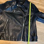 Topshop  Vegan Leather Moto Jacket 8 Photo 4