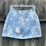Akaiv  Tie Dye Cloud Blue and White Mini Skort NWT | L Photo 1