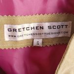 Gretchen Scott  Lime Green Washable Suede Jacket Photo 6