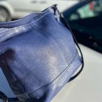 Coach Blue Leather Large Purse Photo 7