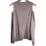 Rebecca Minkoff  Blush Confetti Merino Wool Cold Shoulder Sweater Size Small Photo 5