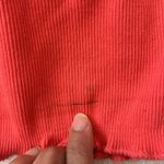 Peach Zippered stretchy Women's Skirt Set Pink Photo 5