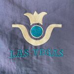 Vintage Las Vegas El Cortez Hotel Gambling Iridescent Green Embroidered Jacket Size XL Photo 5